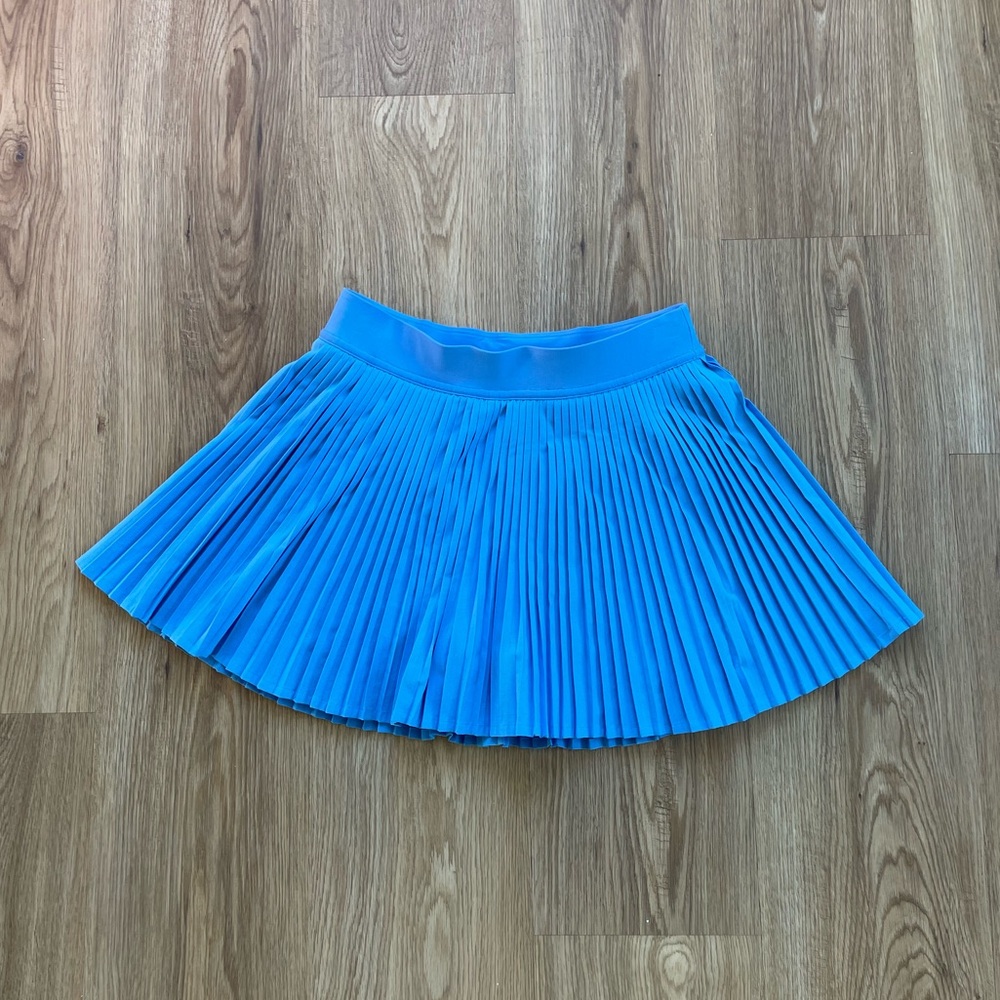 Lululemon Varsity High-Rise Pleated Tennis Skirt Size 4 Pool Party Blue